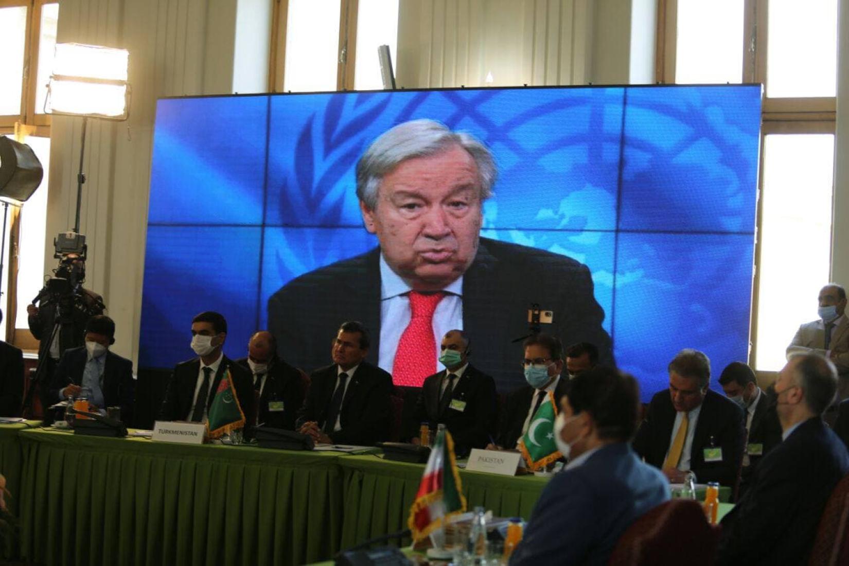 UN Secretary-General Video Message To Meeting On Afghanistan Organized ...