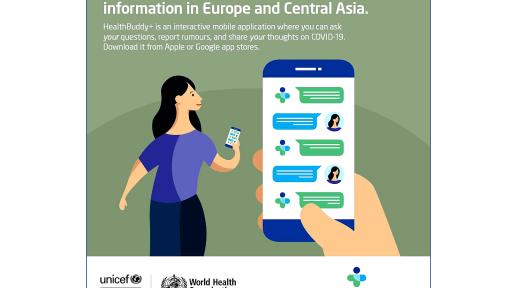 HealthBuddy+. Ask me about COVID-19