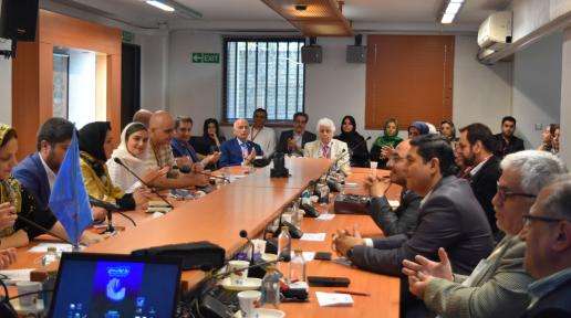 The Ambassadors of Peace and Friendship Group in partnership with UNIC in Tehran, commemorated International Day of Peace